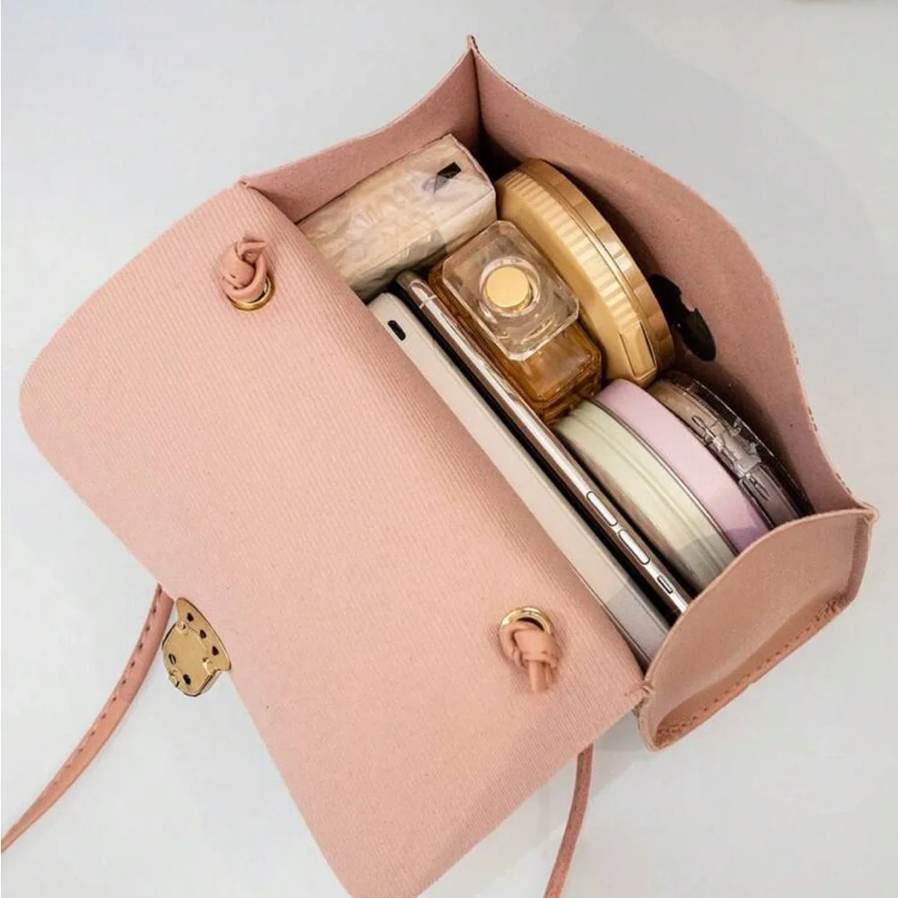 ⚠️Clearance Silk Scarf Handle Crossbody Bag - Picture 6 of 6